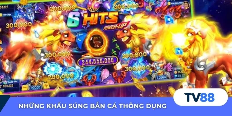 Dụng Cụ Bắn Cá – Vũ Khí Quyết Định Thành Bại Trong Trận Săn Những khẩu súng bắn cá thông dụng